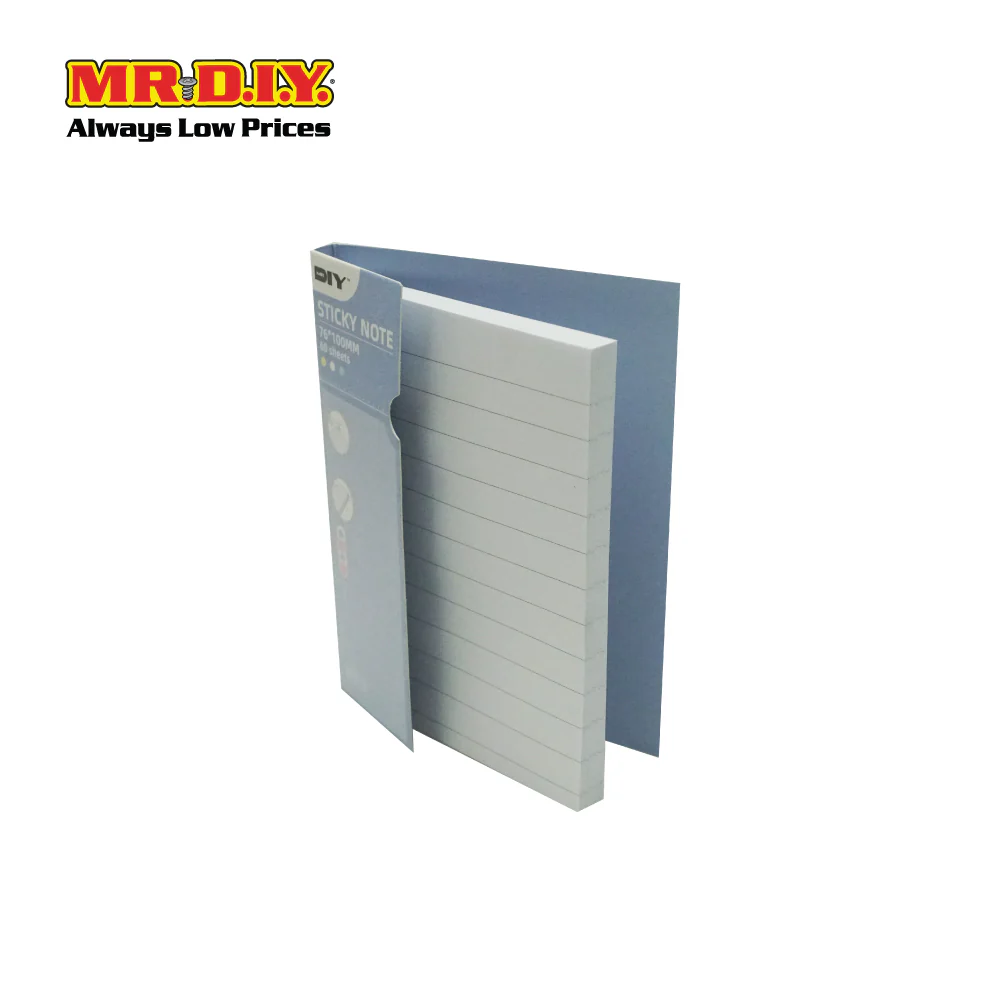 (MR.DIY) Sticky Note Memo Printed Lines Sticker 60 Sheets (76 x 100mm) - Image 3