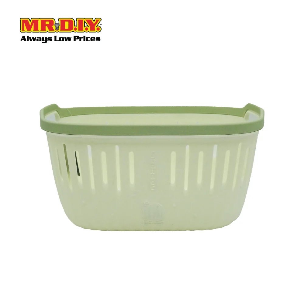 (MR.DIY) Plastic Storage Basket (25cm x 18cm x 13cm) - Image 2
