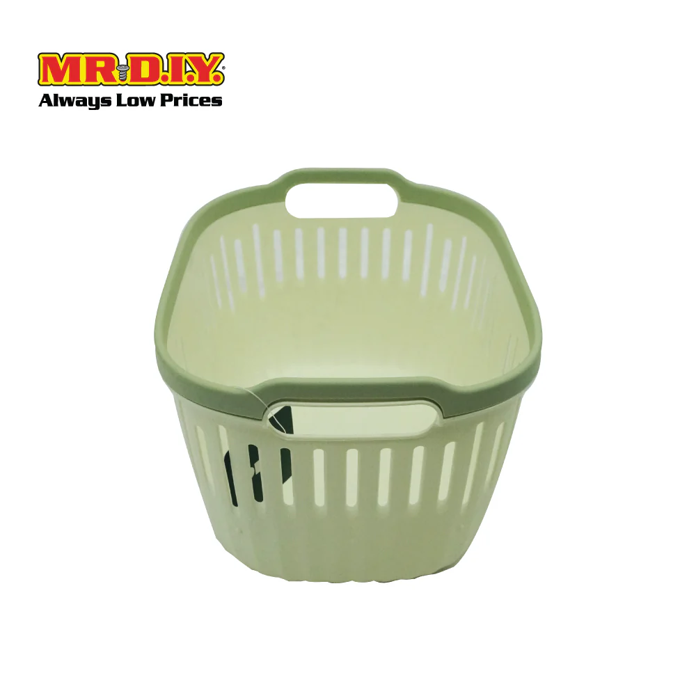 (MR.DIY) Plastic Storage Basket (25cm x 18cm x 13cm) - Image 3