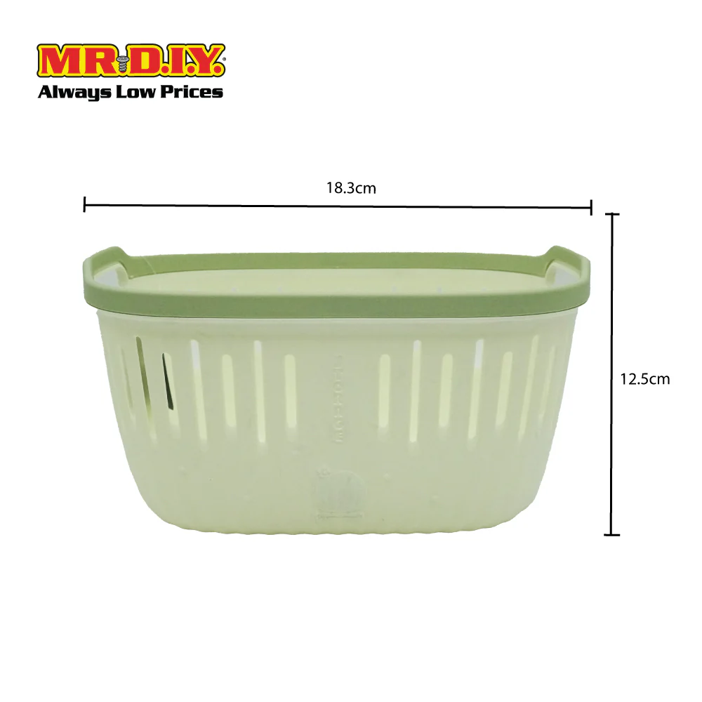 (MR.DIY) Plastic Storage Basket (25cm x 18cm x 13cm) - Image 5