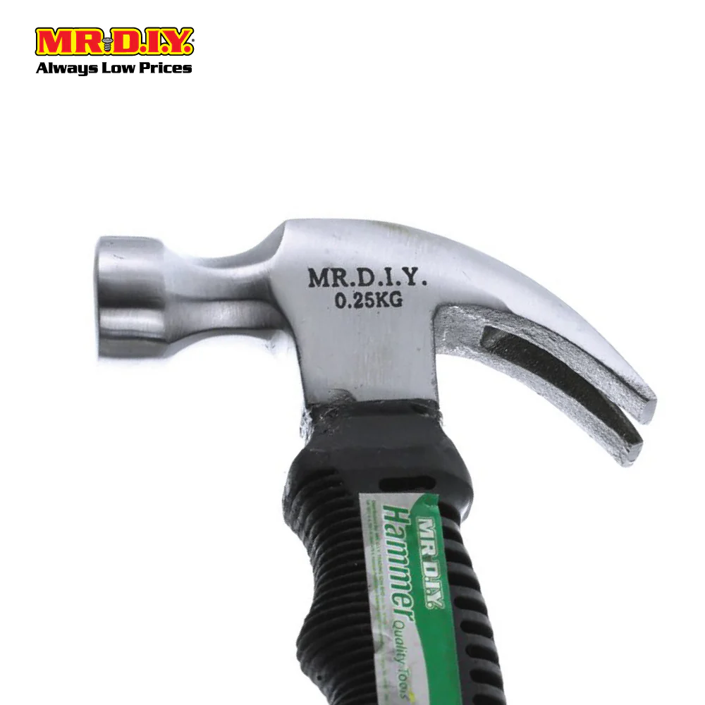(MR.DIY) Stubby Claw Hammer 0.25KG C88280 - Image 3
