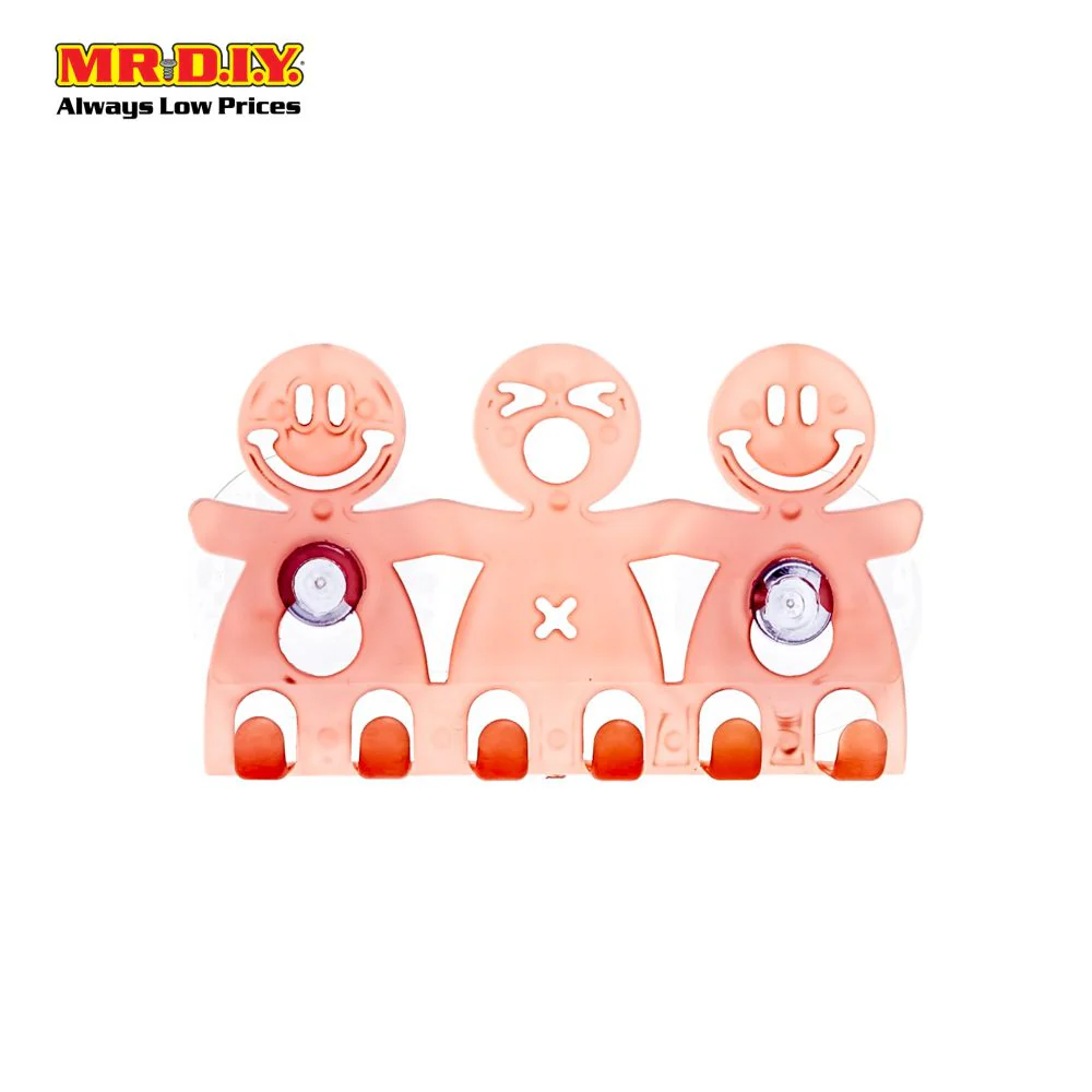 (MR.DIY) Suction Cup Plastic Toothbrush Holder - Image 2
