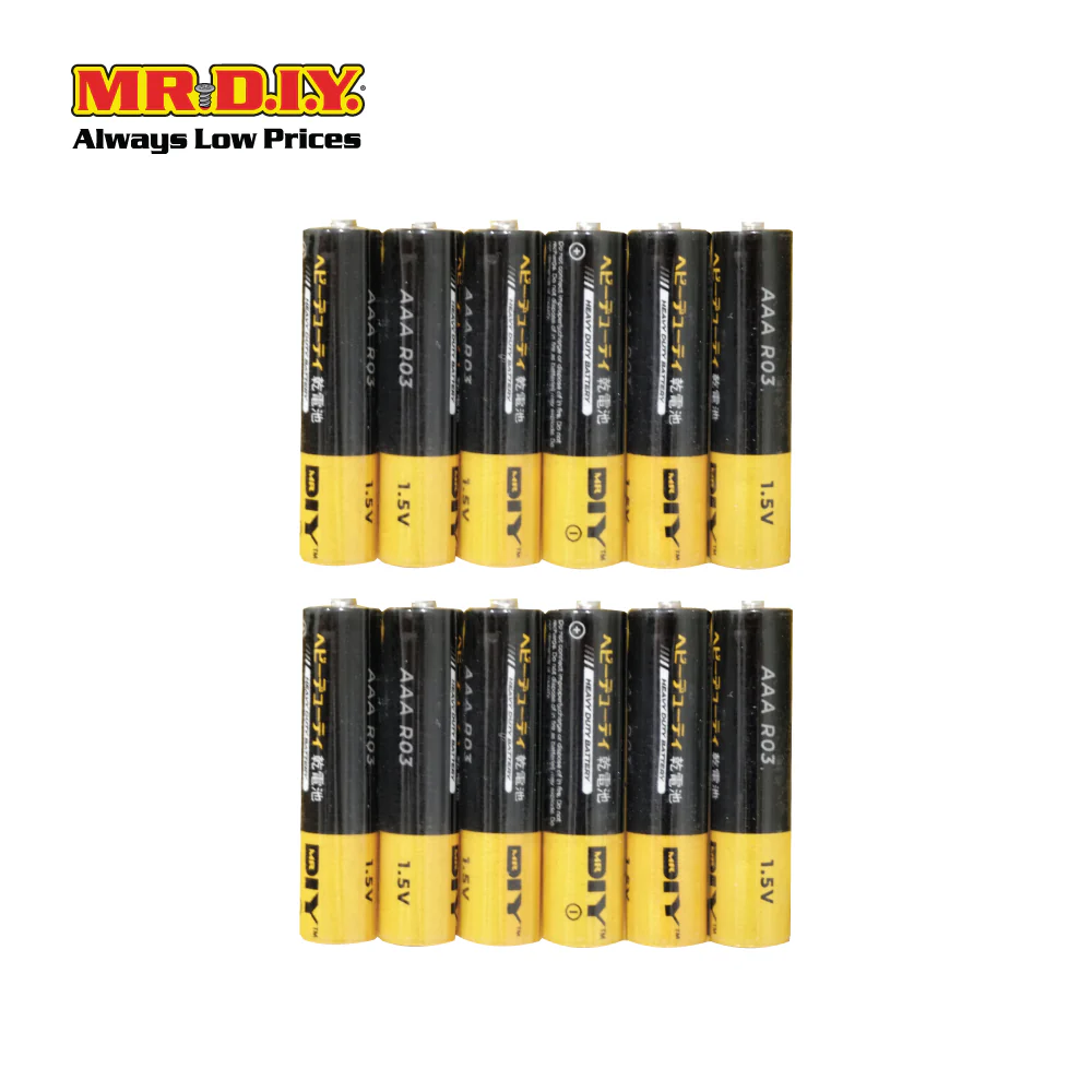[BEST SELLER] (MR.DIY) Super Extra AAA Battery (12pcs) - Image 5