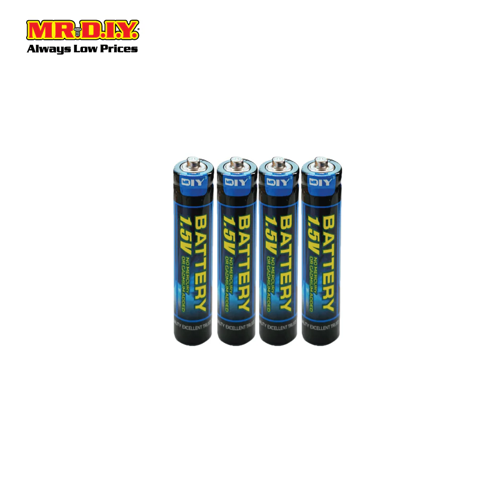 (MR.DIY) Super Extra AAA Battery (4pcs) - Image 3