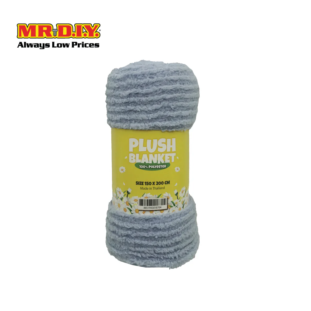 (MR.DIY) Super Soft Plain Plush Blanket - Image 2