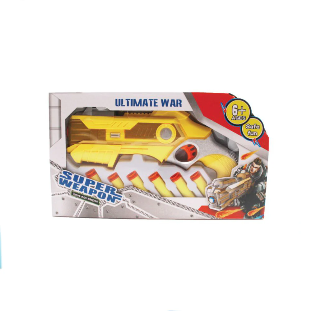 (MR.DIY) Super Weapon Toy Gun with Bullets - Image 4