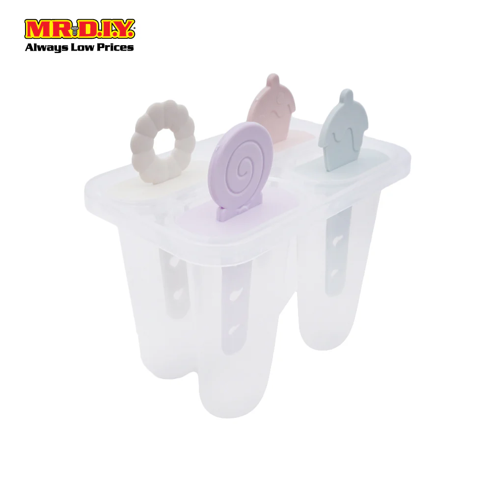 (MR.DIY) Sweet Cakes Ice-Pop Mold (4pcs) - Image 2