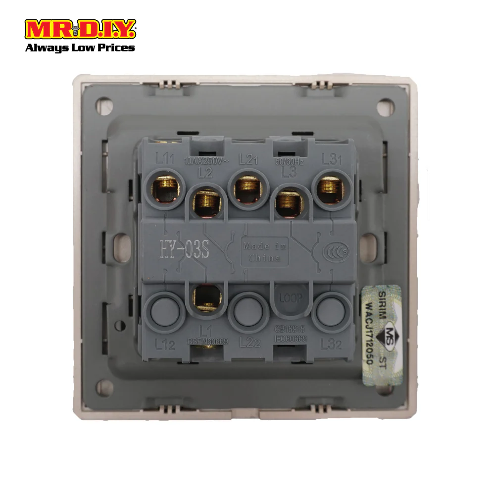 (MR.DIY) SWITCH V3SS-3G2W - Image 4