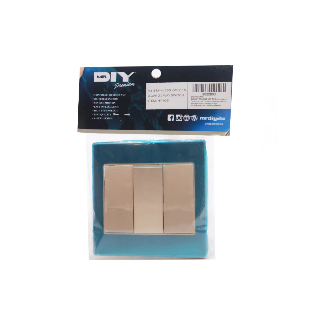 (MR.DIY) SWITCH V3SS-3G2W - Image 5
