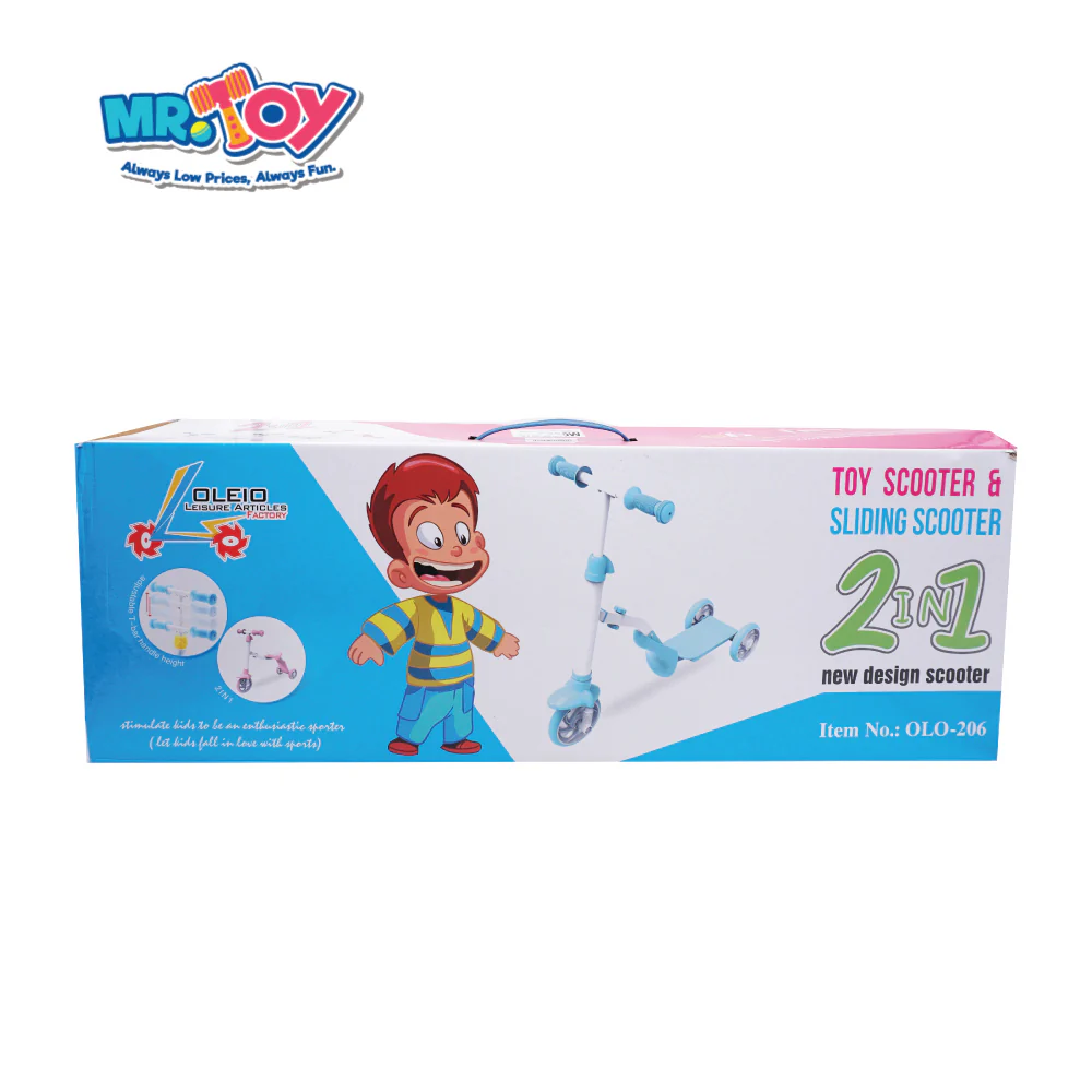 (MR.DIY) Toy & Sliding Scooter 2 in 1 - Image 4
