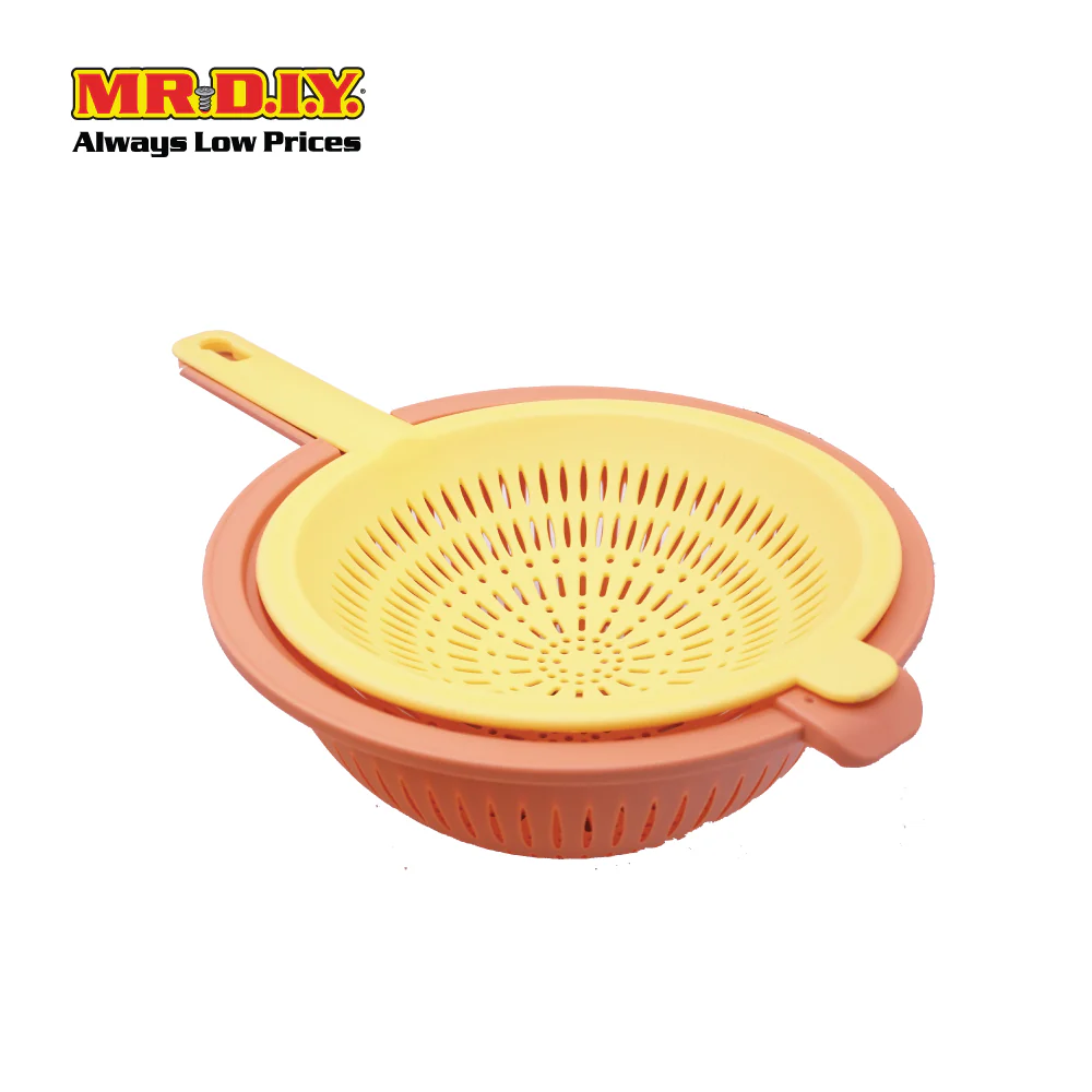 (MR.DIY) Two Color Colander (2 pieces)(22x34.5x9cm) - Image 6