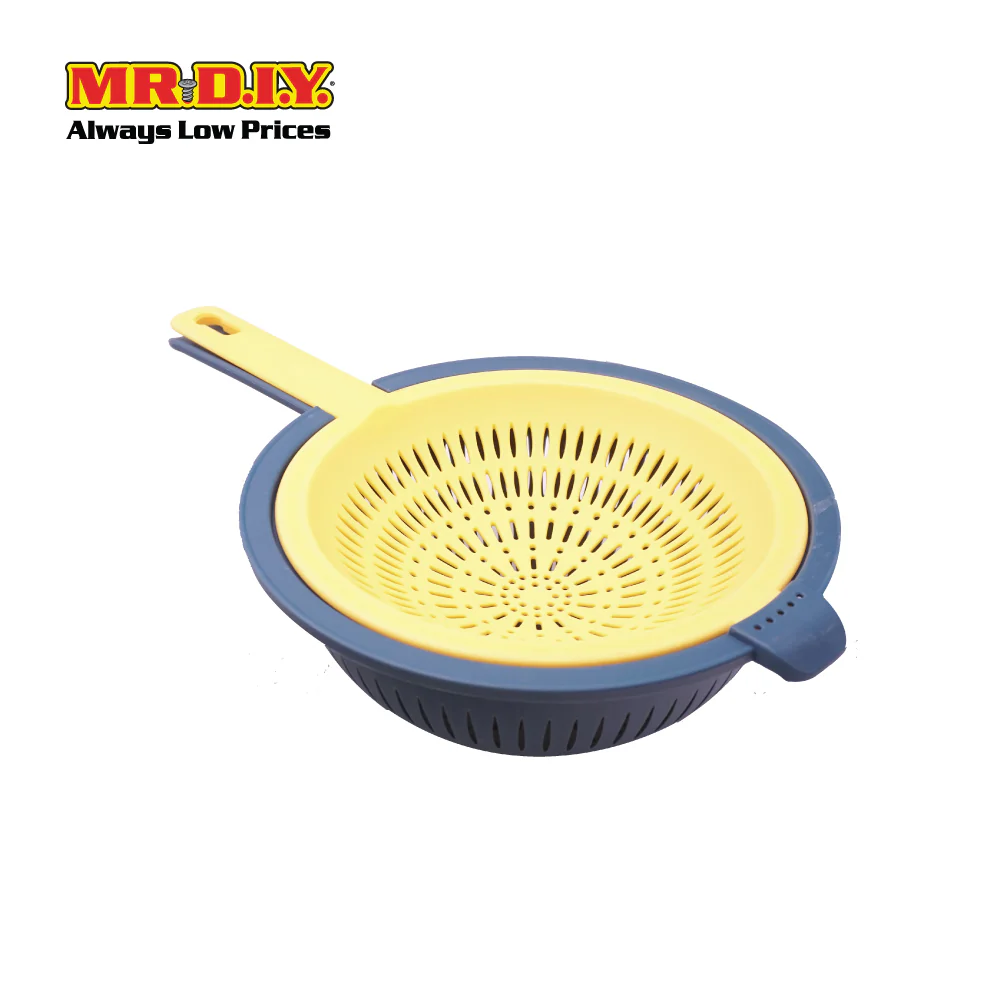 (MR.DIY) Two Color Colander (2 pieces)(22x34.5x9cm) - Image 7