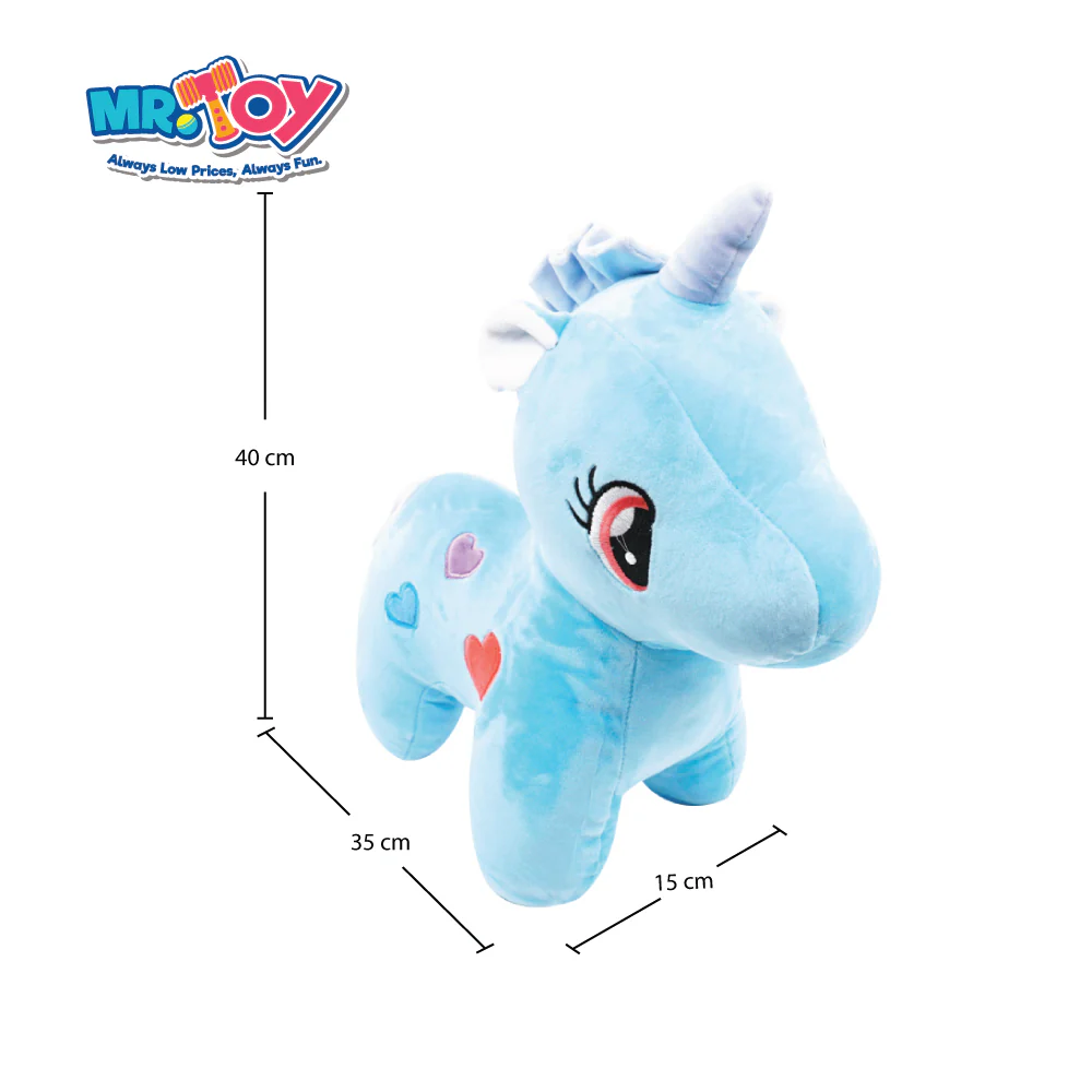 (MR.DIY) Unicorn Plush Toy Pillow (35cm x 40cm) - Image 4
