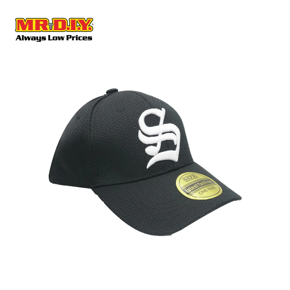 (MR.DIY) Unisex S Letter Embroidered All Seasons Indoor Outdoor Baseball Cap - Image 2