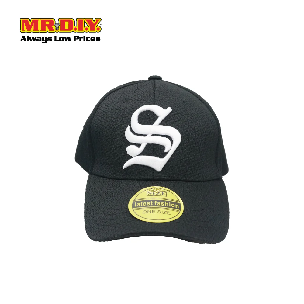 (MR.DIY) Unisex S Letter Embroidered All Seasons Indoor Outdoor Baseball Cap - Image 3