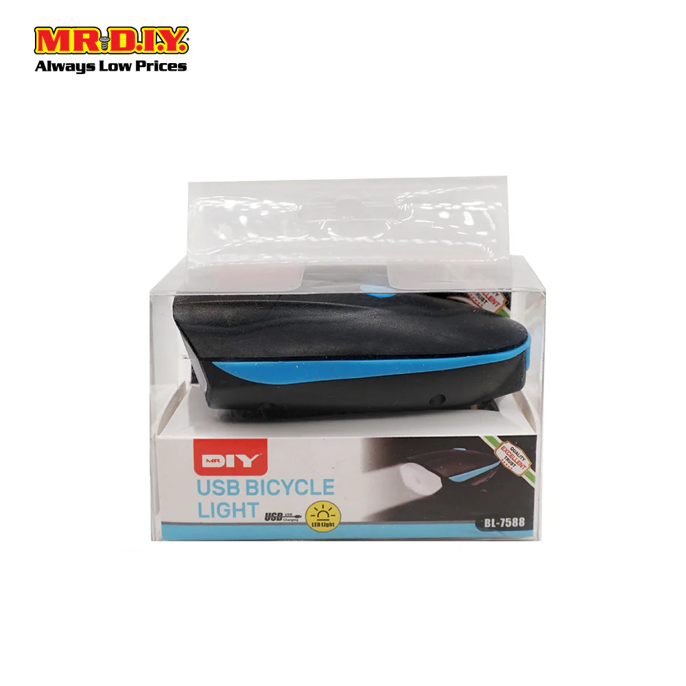 (MR.DIY) USB Rechargable Bicycle LED Front Light - BL-7589 - Image 3