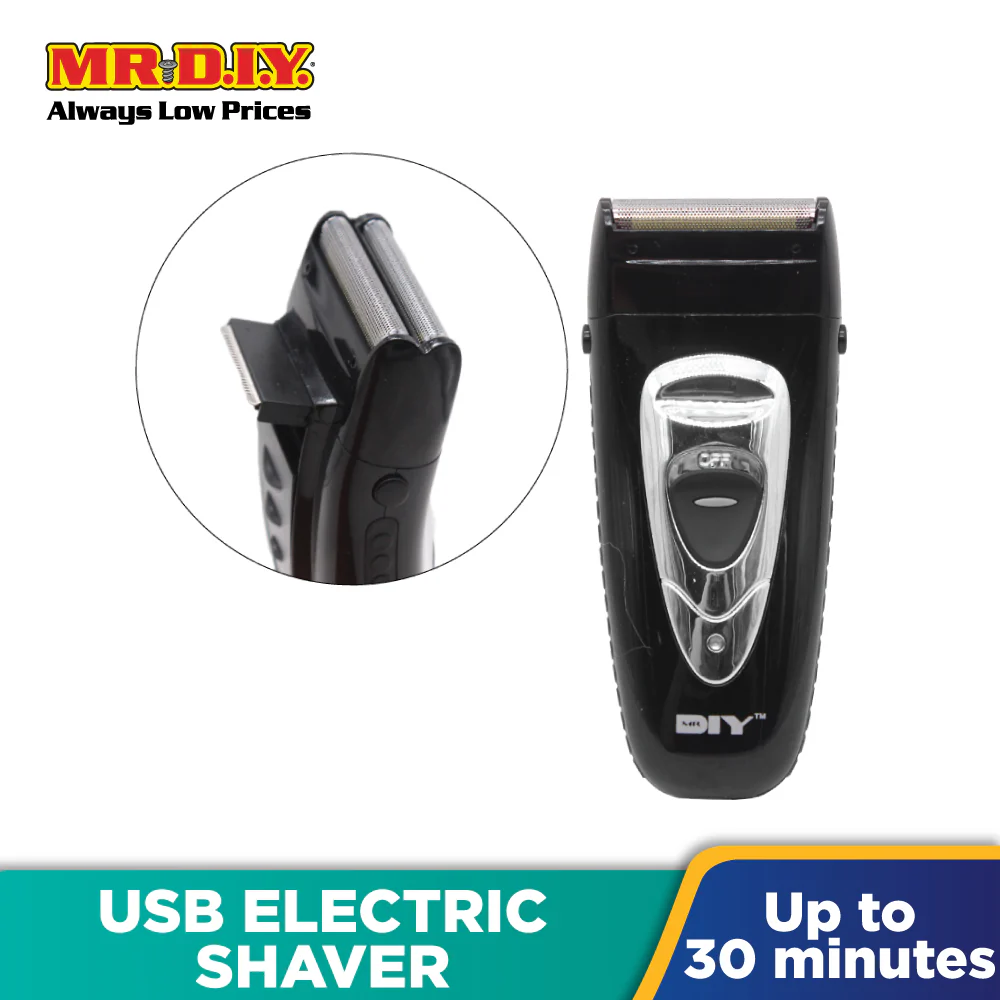 (MR.DIY) USB Electric Shaver RSCW-1949 - Image 2