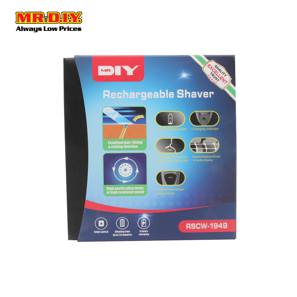 (MR.DIY) USB Electric Shaver RSCW-1949 - Image 5