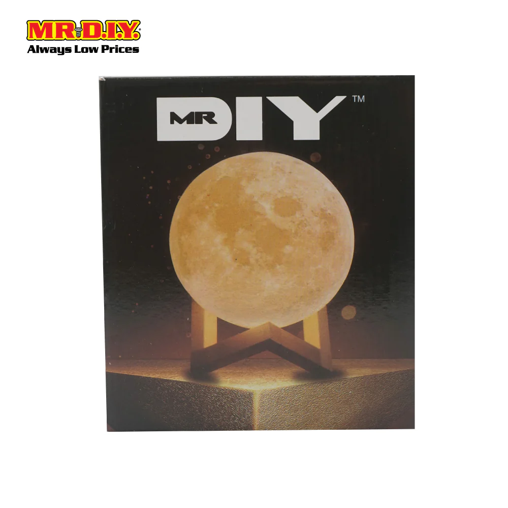 (MR.DIY) USB Moon Lamp - Image 2