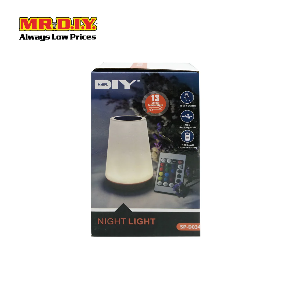 (MR DIY) USB RC Night Light with Remote SP-D034 - Image 2