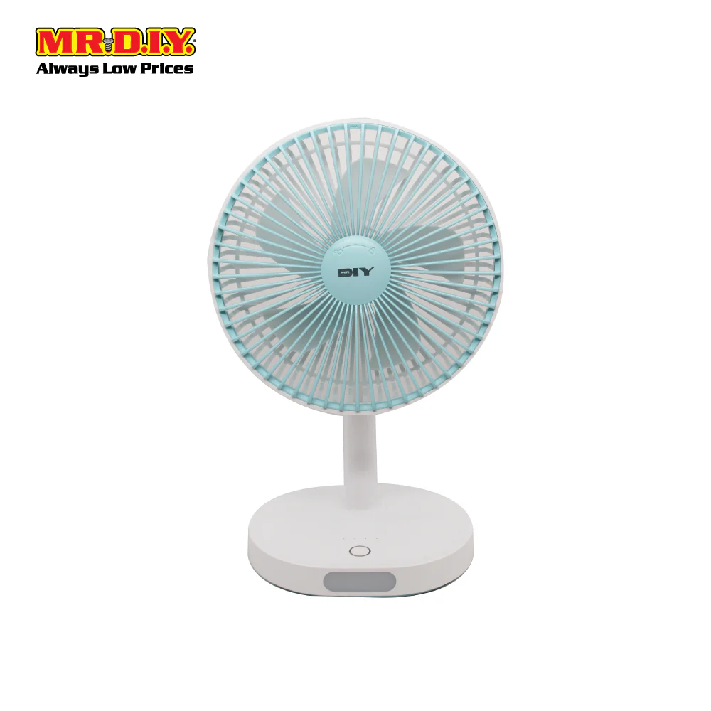 (MR.DIY) USB Rechargeable Table Fan Strong Wind - Image 4