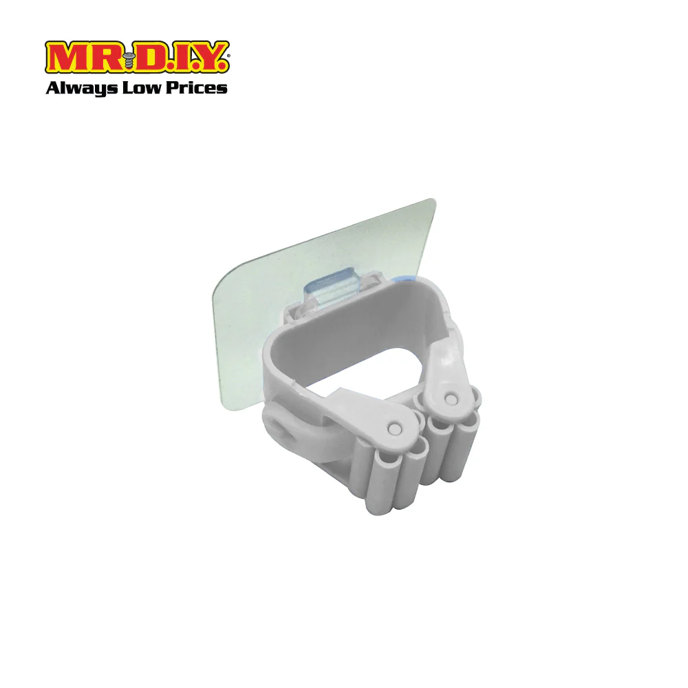 (MR.DIY) Wall Adhesive Mop Clip Holder (2pcs) - Image 5