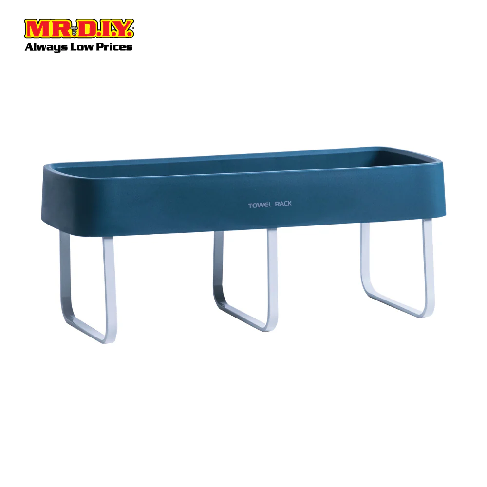 (MR.DIY) Wall-Mounted Bath Rack-Blue - Image 4