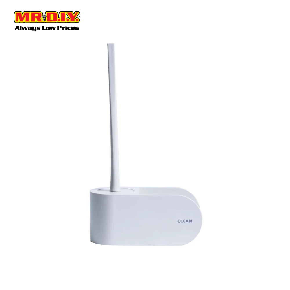(MR.DIY) Wall-Mounted Toilet Brush Holder-White - Image 2