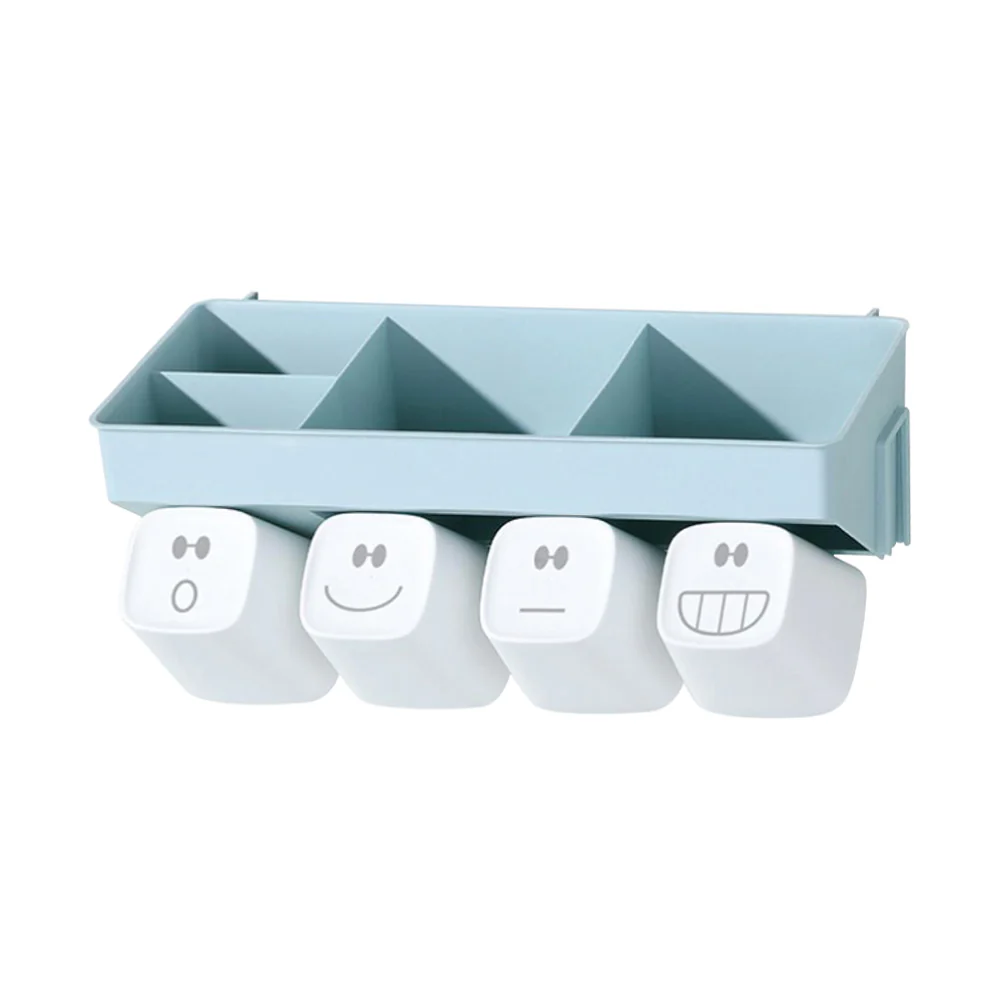 (MR.DIY) Wall-Mounted Toothbrush Holder-Cyan - Image 2