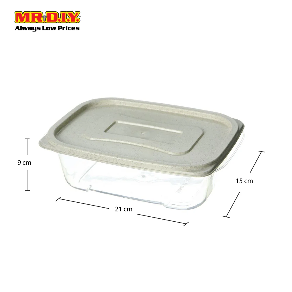 (MR.DIY) Wheat Straw Food Container (3pcs) - Image 4