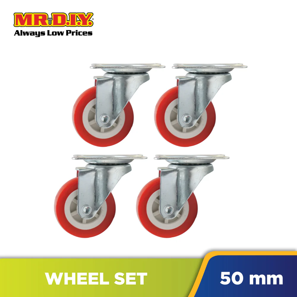 (MR.DIY) Wheel Set (4 pieces) (50mm) - Image 2