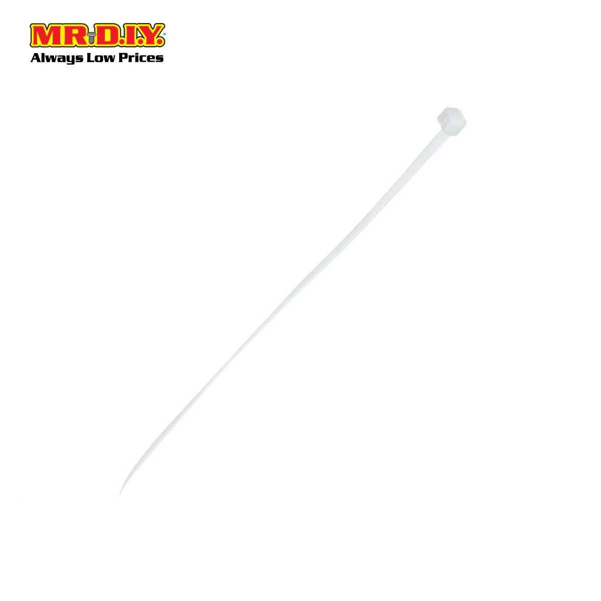 (MR.DIY) White Cable Ties (4mm x 20cm) 100pcs - Image 3