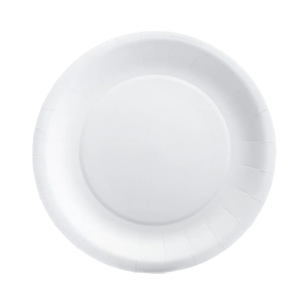 (MR.DIY) White Paper Plate (20pcs) - Image 4