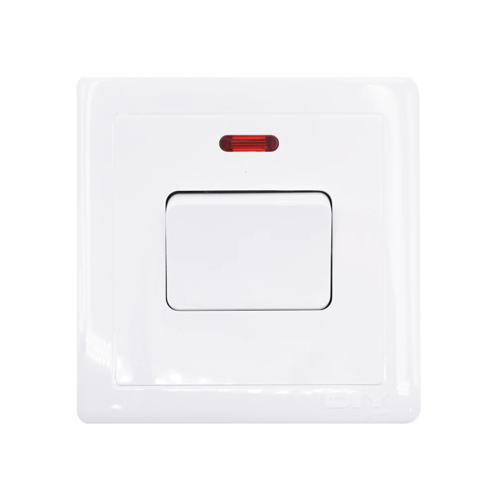 (MR.DIY) White Wall 20A 1 Gang Switch - Image 4