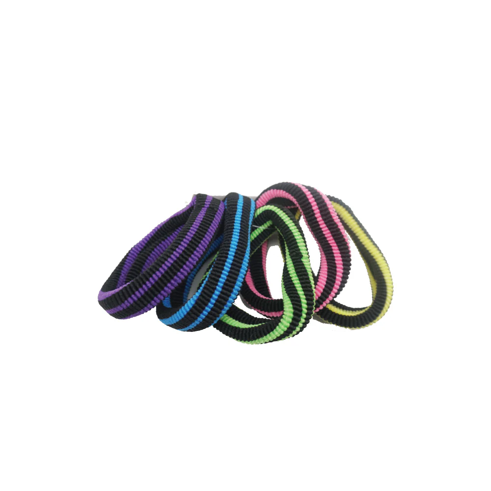 (MR.DIY) Women Hair Band Accessories Stripe Color (5pcs) - Image 3