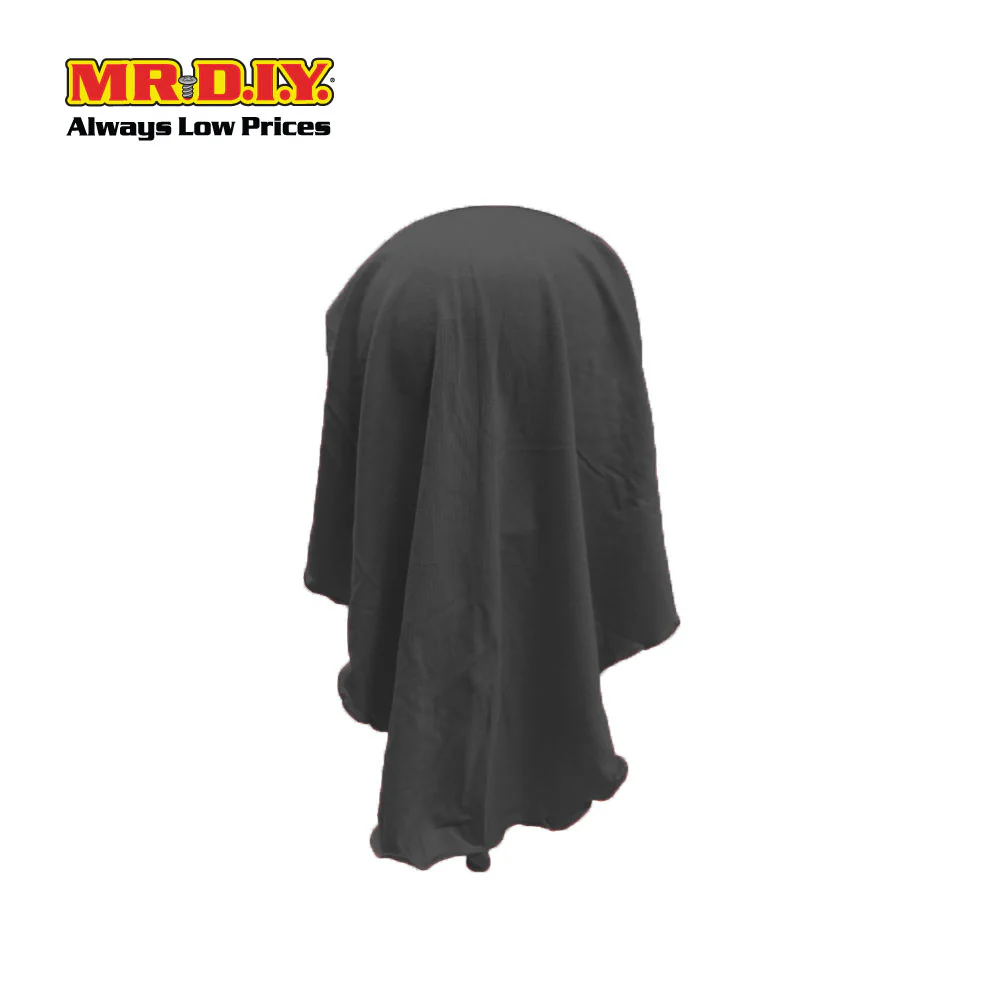 (MR.DIY) Women Scarf Hair Headband - BLACK - Color Series - Image 2
