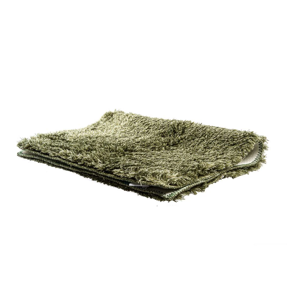 (MR.DIY) Wool Carpet Bathroom Floor Mat Green - Image 2