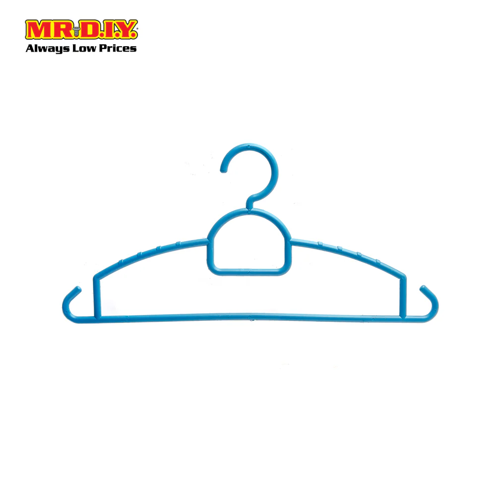 (MR.DIY) 6pcs Plastic X-Ware Clothes Hanger (H17.5xL36cm) - Image 6