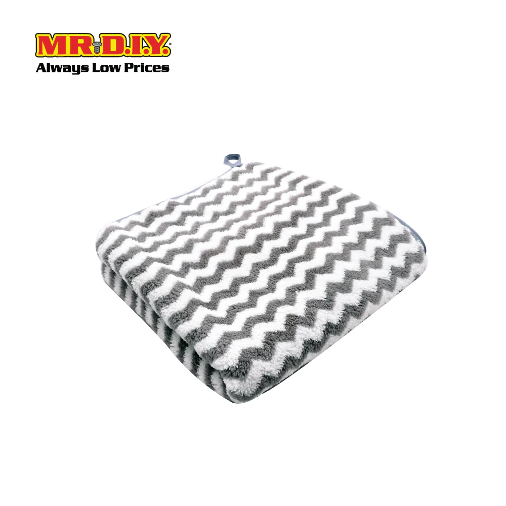 (MR.DIY) Zig Zag Design Bath Towel (50 x 100cm) - Image 3