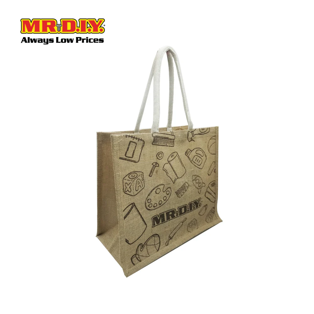 (MR.DIY) A4 Jute Bag (31.6 x 36 cm) - Image 3