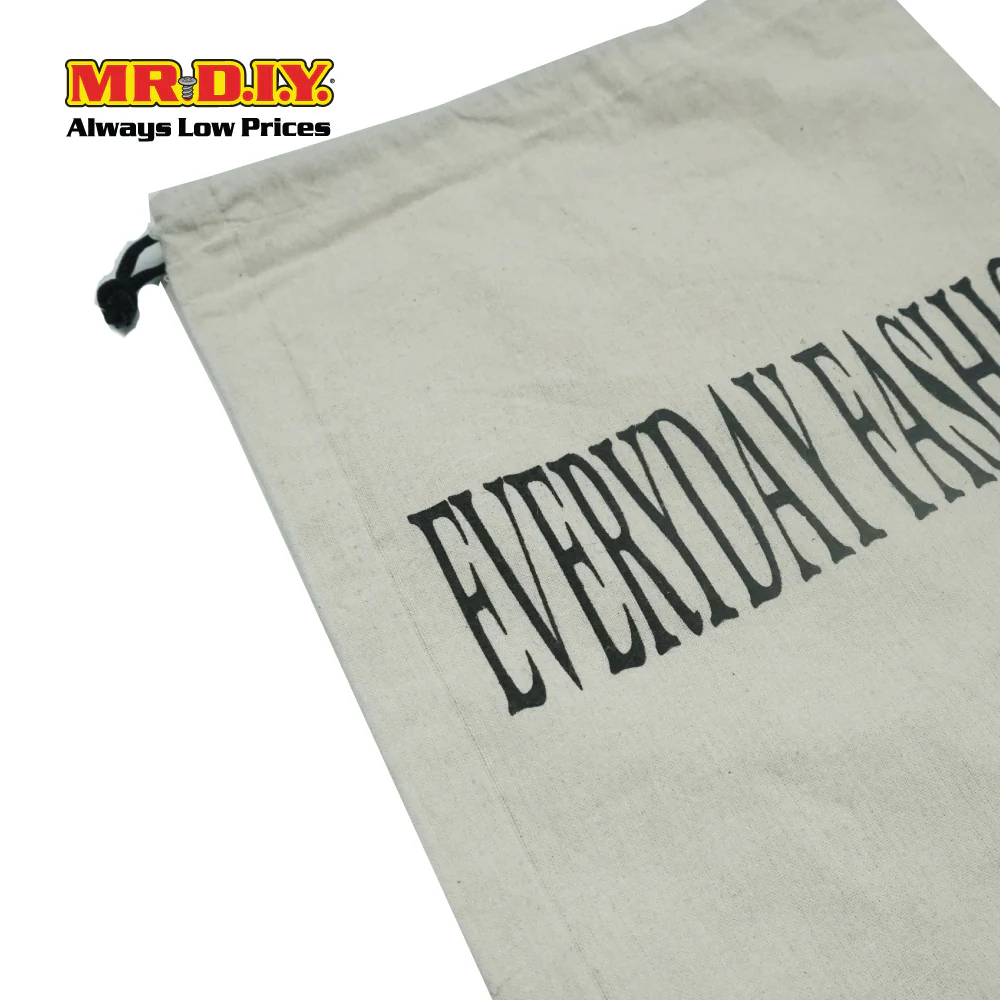 (MR.DIY) Drawstring Pouch Bag (20 x 25 cm) - Image 3