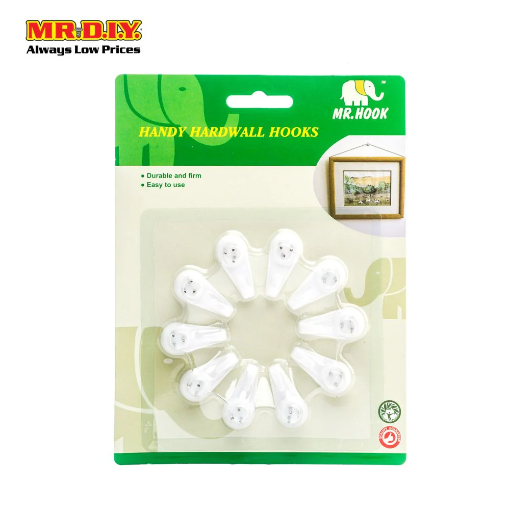 MR.HOOK Hardwall Hooks (10pc) - Image 2