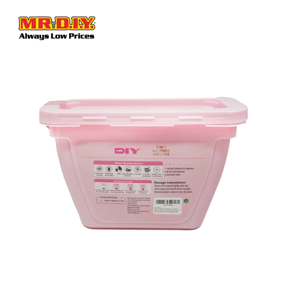(MR.DIY) 3 IN 1 Laundry Capsule Cleaning Fragrant & Softening (36 capsules) - Image 4
