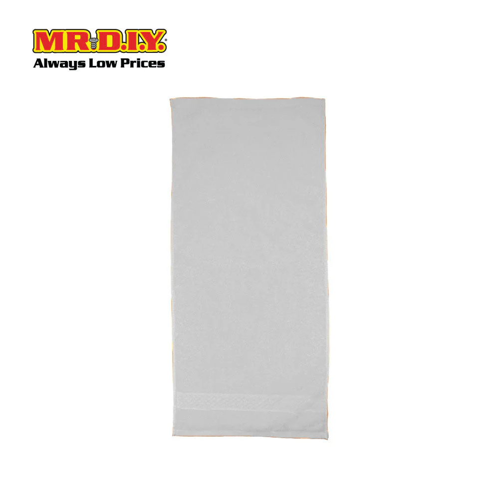 (MR.DIY) Absorbent Premium Cotton Bath Towel (70cmx140cm) - Off White - Color Series - Image 4
