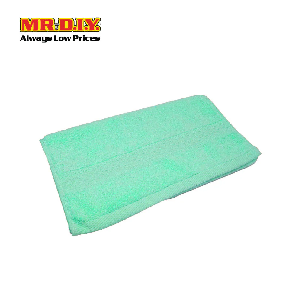 (MR.DIY) Absorbent Premium Cotton Bath Towel (70cmx140cm) - Green - Color Series - Image 3