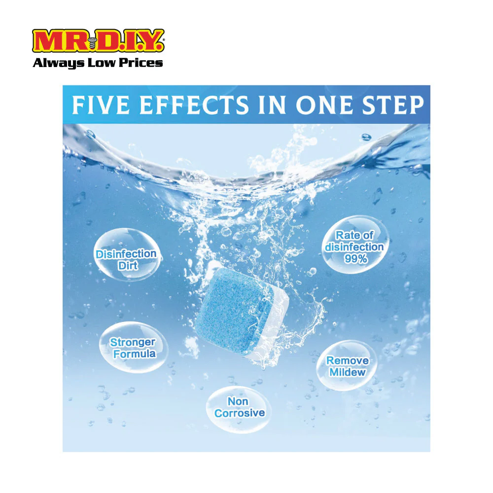 (MR.DIY) Antibacterical Washing Machine Cleaner 6.35 OZ (180g) - Image 2
