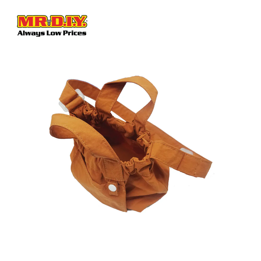 (MR.DIY) Dumpling Bag with adjustable strap (L15cm x W12cm x H9cm) - Orange - Color Series - Image 5