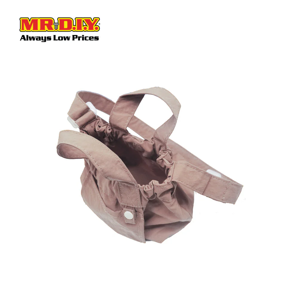 (MR.DIY) Dumpling Bag with adjustable strap (L15cm x W12cm x H9cm) - Light Pink - Color Series - Image 5
