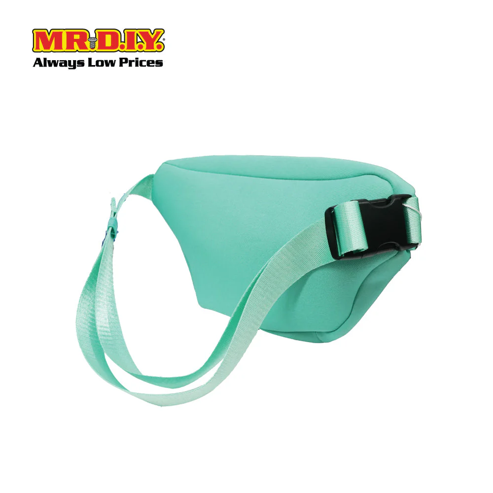 (MR.DIY) Essential Neoprene Waist Bag with adjustable strap (L27cm x W18cm x H3cm) - Light Green - Color Series - Image 4