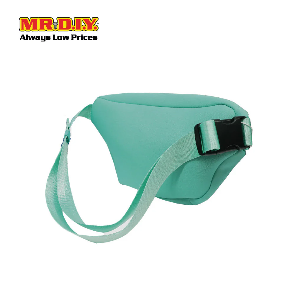 (MR.DIY) Essential Neoprene Waist Bag with adjustable strap (L27cm x W18cm x H3cm) - Green - Color Series - Image 4